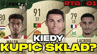 Kiedy najtaniej kupić skład? - FIFA22 Ultimate Team RTG #1 - intro do serii + nagrody za SB