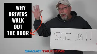 Top 10 Reasons Truck Drivers Walk Out the Door!