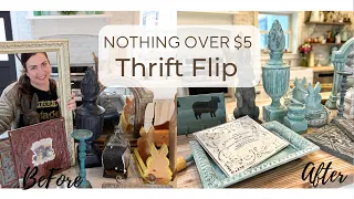 23 Thrift Flips Under $5! | Home Decor Thrift Flip | DIY Painted Decor | French Country Style