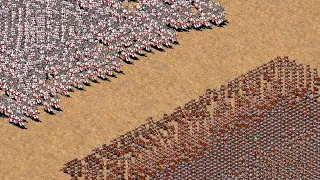 1,000 Knights VS 3,000 Crossbowmen | Stronghold Crusader HD