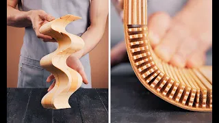 It's amazing how the properties of wood change with skillful processing 🔥