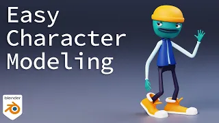 Easy Character Modeling, Simple and Stylized || Blender 2.92