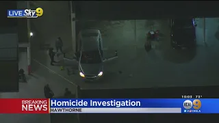 Police Investigate After Man Fatally Shot In Hawthorne