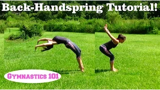 Back-Handspring Tutorial With Lydia The Self-Taught Gymnast