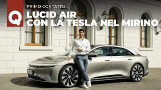Lucid Air: TEST DRIVE dell’elettrica da (quasi) 1.000 Km di autonomia
