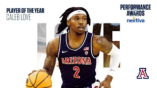 Arizona's Caleb Love named 2023-24 Pac-12 Player of the Year, presented by Nextiva