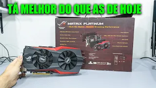 ESSA É A R9 290X, UMA GPU DE 10 ANOS ATRÁS QUE ME SURPREENDEU HOJE