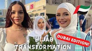 HIJAB TRANSFORMATION IN DUBAI 😱🇦🇪