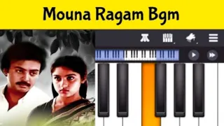 Mouna ragham bgm |keyboard cover |ilayaraja vibe | with arpeggio |#jad| #ilayaraja