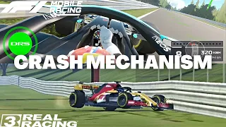 F1 Mobile Racing VS Real Racing 3 Crash Mechanism Comparison!