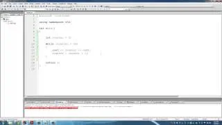 C++ Programming Tutorials: 11 - LOOPS: FOR and WHILE