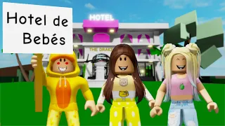 Creamos un Hotel Solo Para Bebés con el Team Anormal en Brookhaven Roblox