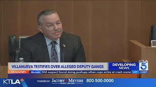 Former L.A. County Sheriff Alex Villanueva grilled over deputy gangs