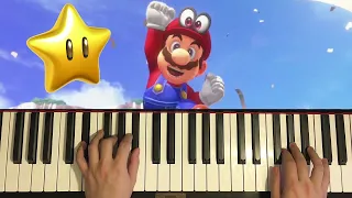 Super Mario Odyssey - Jump Up Super Star (Piano Tutorial Lesson)