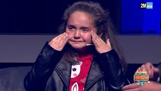 الطفلة مريم أمجون تنهار بالبكاء خلال استضافتها في "رشيد شو"...