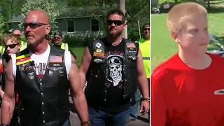 Bikers Storm Town Searching For Teen Who Got Bullied. He Steps Out To Face Them.