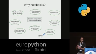 Thomas Kluyver - Jupyter notebooks for teaching and learning