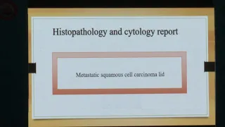 AIOC2019 Hyde Park III FP915A Case of Carcinoma Lid Operated and Grafted Dr  Devika Bhattacharya