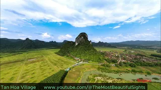 Tan Hoa Village, The Extremely Beautiful Sight@TheMostBeautifulSights (HD video, high quality sound)