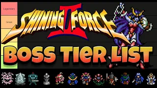 Shining Force 2 - Boss Tier List (Spoilers)