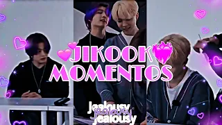 JIKOOK MOMENTOS🤭JK no dejaría a JM 💜JM se enoja con JK💕 jealousy /celos p.1