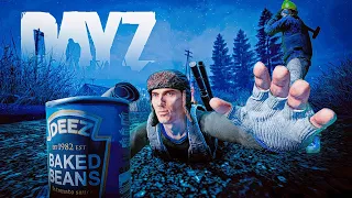 Суровые сражения за банку еды на НАМАЛЬСКЕ - Dayz