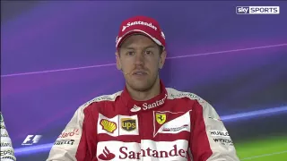 F1 2015 Chinese GP Race Press Conference (HD)