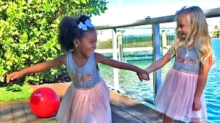 4-Year-Old Girls Swear They're Twins Even Though They Have Different Skin Colors