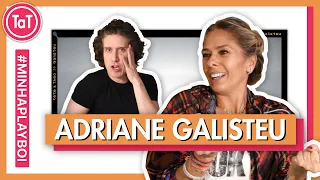 Polêmicas, depilação, casamento, carreira e Senna com Adriane Galisteu