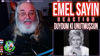 Emel Sayın Reaction - Duydum Ki Unutmuşsun - First Time Hearing - Requested