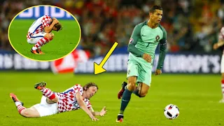 The Day Cristiano Ronaldo Taught Football to Luka Modric