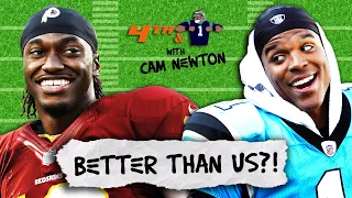 RGiii and Cam Newton’s Unexpected “Rookie of the Year” Picks | 4th&1 with Cam Newton