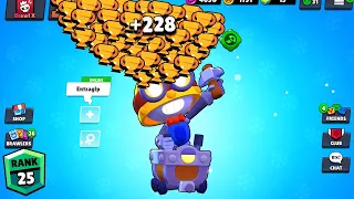 CARL NONSTOP to 750 TROPHIES! Brawl Stars