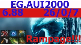 Dota 2 Morphling EG Aui 2000 Rampage fast game kda - 26/0/7