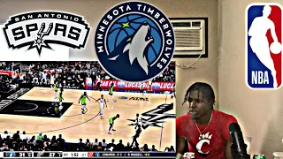 KARL ANTHONY TOWNS! 60 & 17?!! | WOW MINNESOTA T’WOLVES VS SAN ANTONIO SPURS HIGHLIGHTS! | REACTION