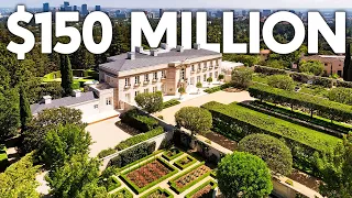 INSIDE The $150 Million Mega Mansion of Bel Air's Billionaire