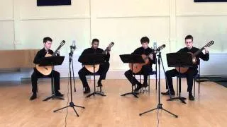 Scott Joplin The Ragtime Dance (guitar quartet)