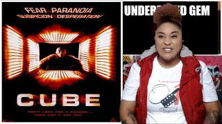 Mind Blowing Fear and Paranoia “Cube” #moviereaction #firsttimewatching