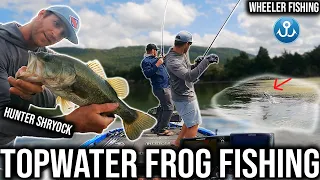 My Favorite Time of the Year for Topwater Frog Fishing