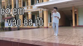 BỎ EM VÀO BALO - TÂN TRẦN - Phiên bản học sinh THPT QX2 cover ngay trên sân khấu | Hà Huy official