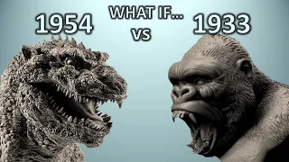 What if Godzilla 1954 Fought King Kong 1933