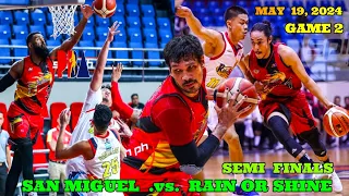 PBA Game 2 Live Today SAN MIGUEL vs. RAIN OR SHINE May 19, 2024 PBA Schedule Today @ MOA Arena #smb