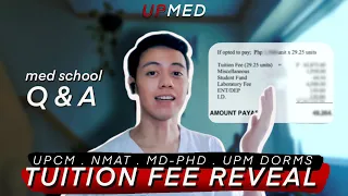 Med School Q&A: UPCM, Tuition Fee, MD-PhD, Pre-med, NMAT, UPM Dorms |Med Student Vlog |Med Talk EP 1