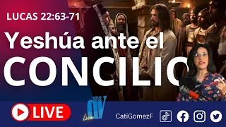 Lucas 22:63-71 (EN VIVO) [Yeshúa ante el CONCILIO] 👨‍⚖️ ¿Quién se sentará en el TRONO?