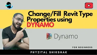 Dynamo Basic Training | Fill Revit Type parameters using Dynamo | Revit-Dynamo Rhythm Package-BIM