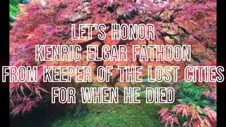 Kenric Elgar Fathdon Tribute