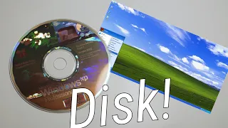 Installing Windows XP from a Physical DISK!