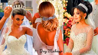 Top 10 Bridal Hairstyles Tutorials_Beautiful Wedding&Party Hair Transformations Tutorial Compilation