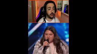 KRISTEN CRUZ SINGIND I SEE RED (AGT) - TOM REACTS