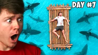 Reacting to 7 Days Stranded At Sea! (MrBeast)